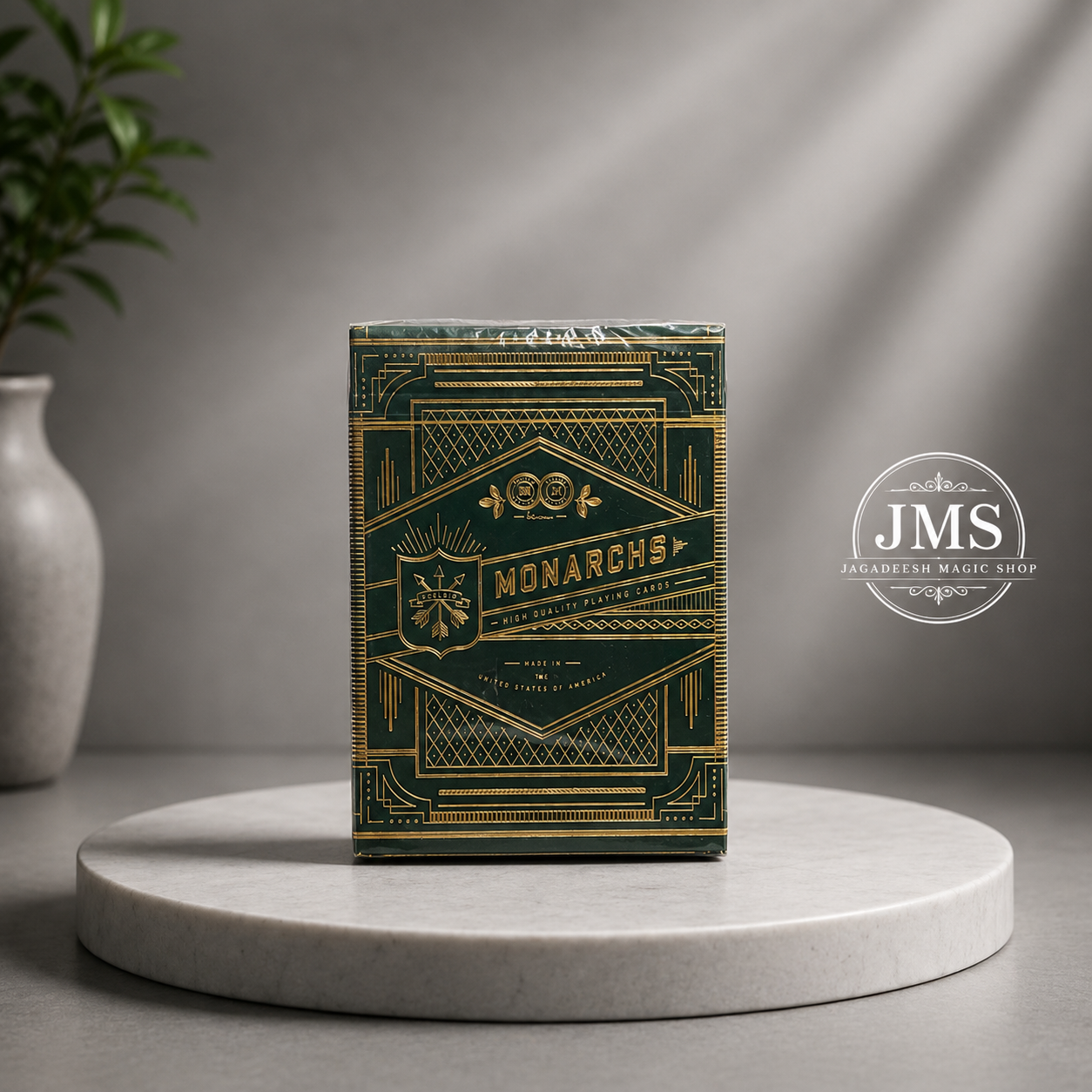 Monarch Playing Cards (Green) by Theory 11