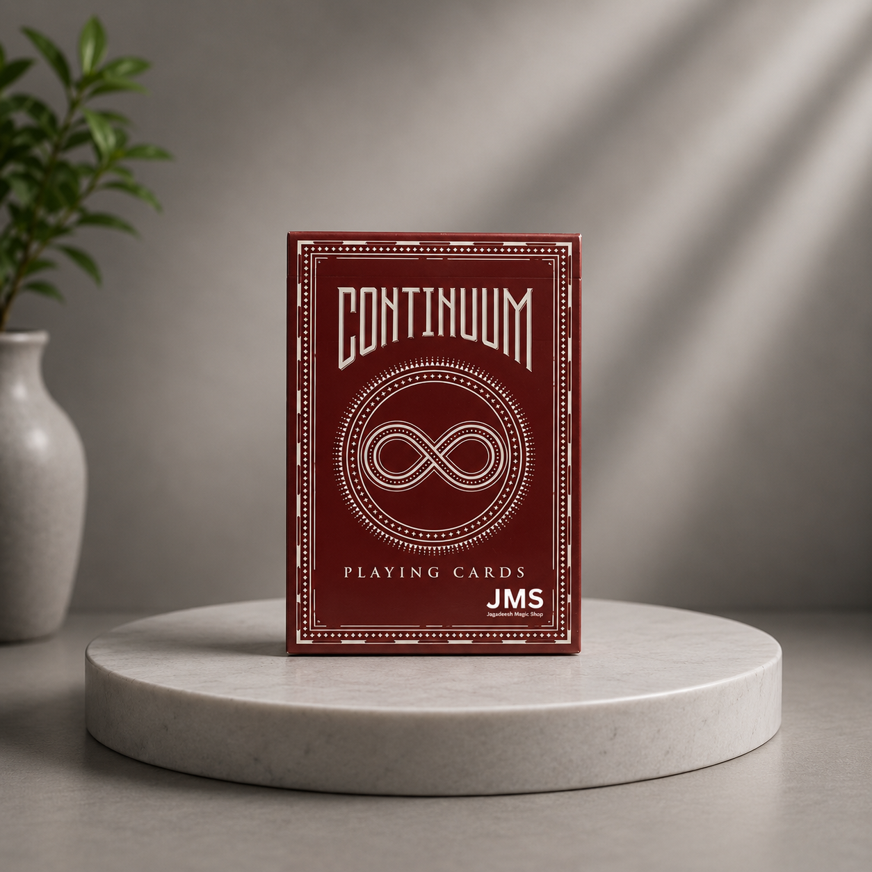 Continuum Playing Cards (Burgundy Single)