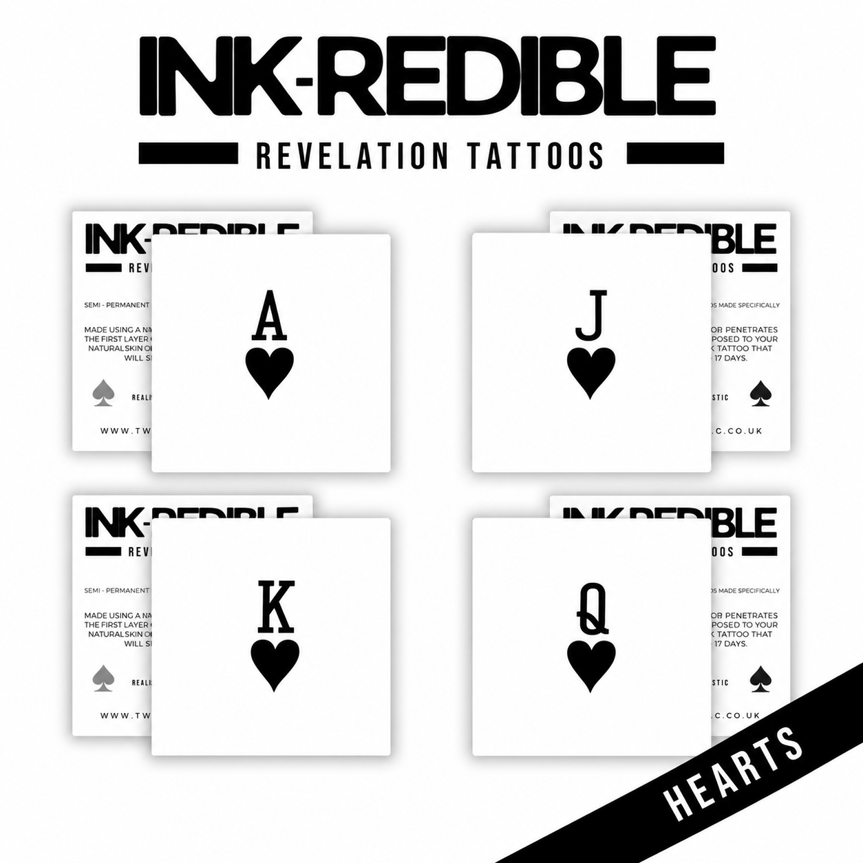 Ink-Redible Revelation Tattoos (Hearts) by Twisted Minds