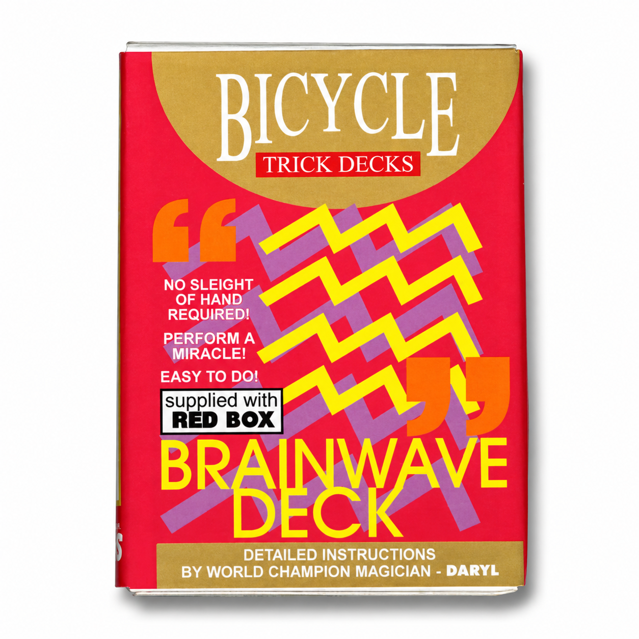 Brainwave Deck Bicycle (RED)