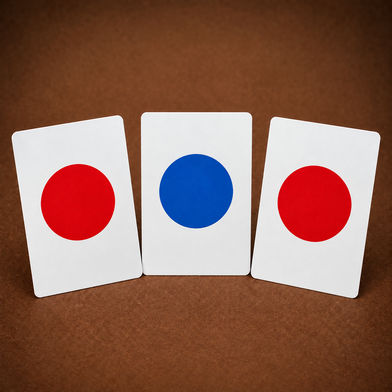 Red and Blue cards