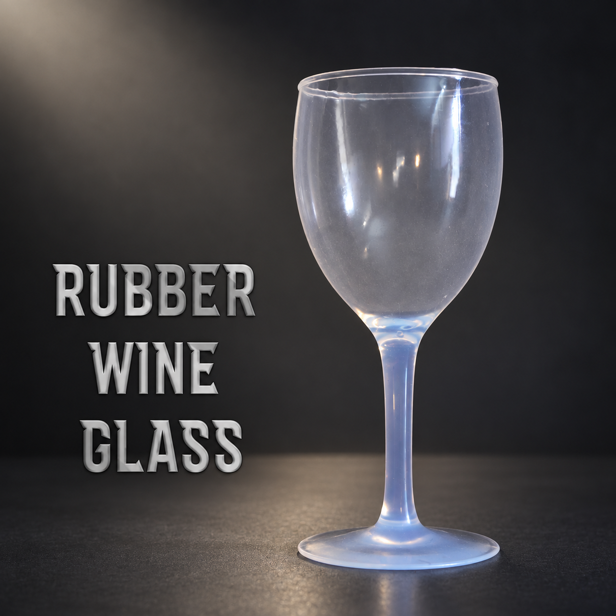 Rubber Wine Glass