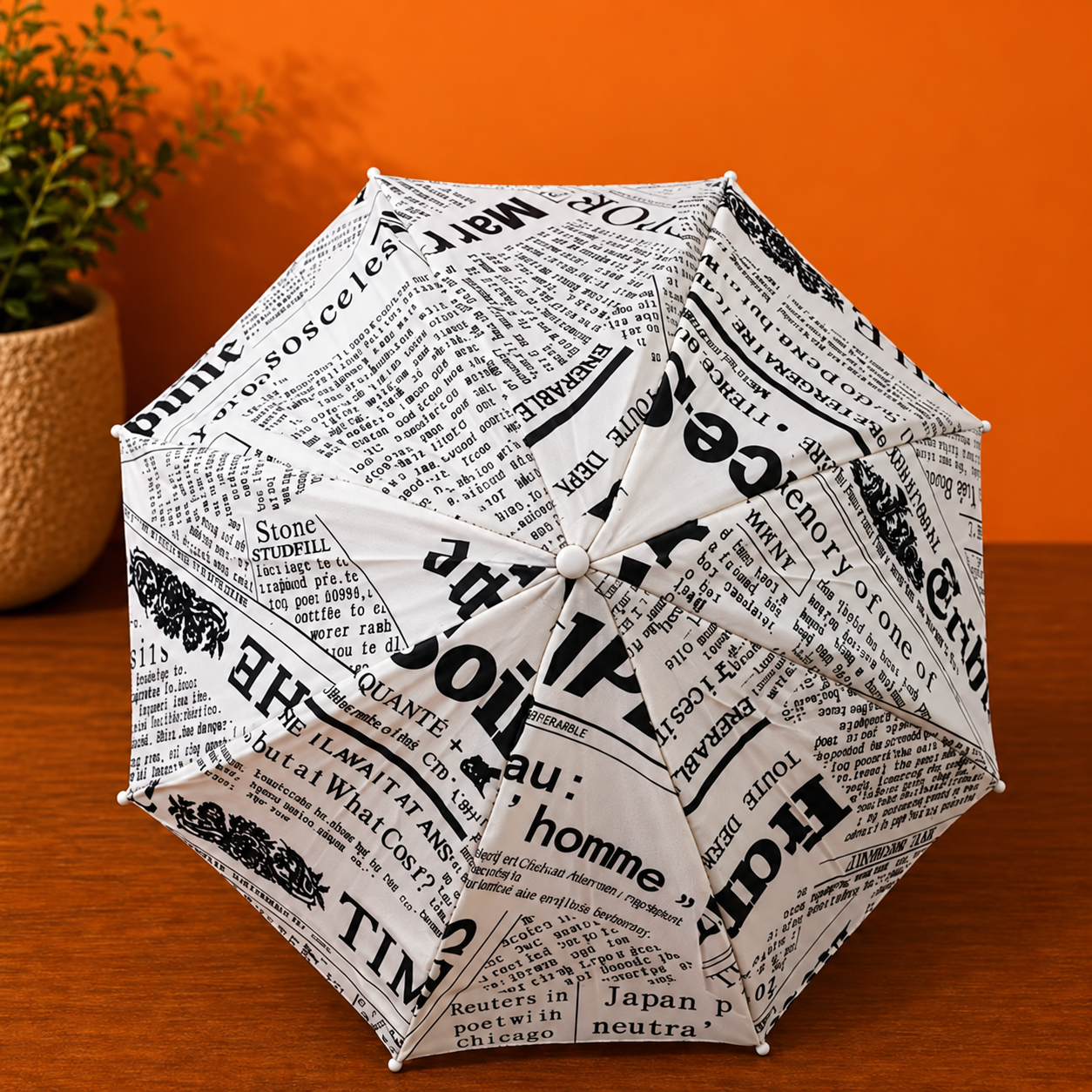 Umbrella Production (16 inch) (newspaper)