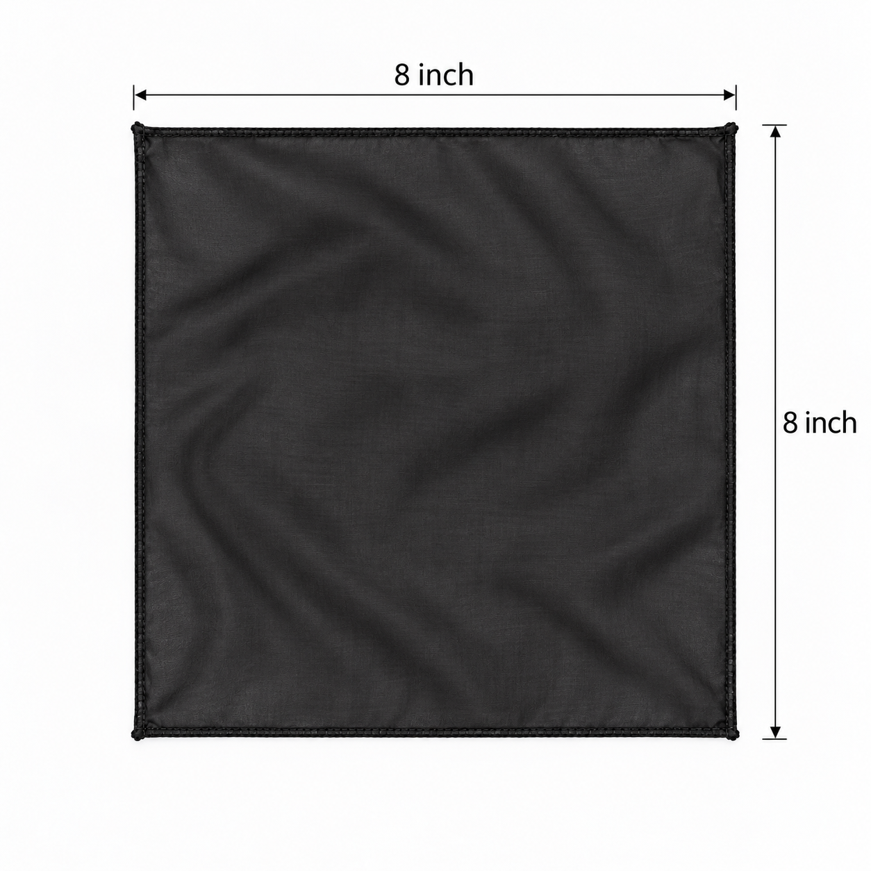 SILK 8 INCH PURE - Black
