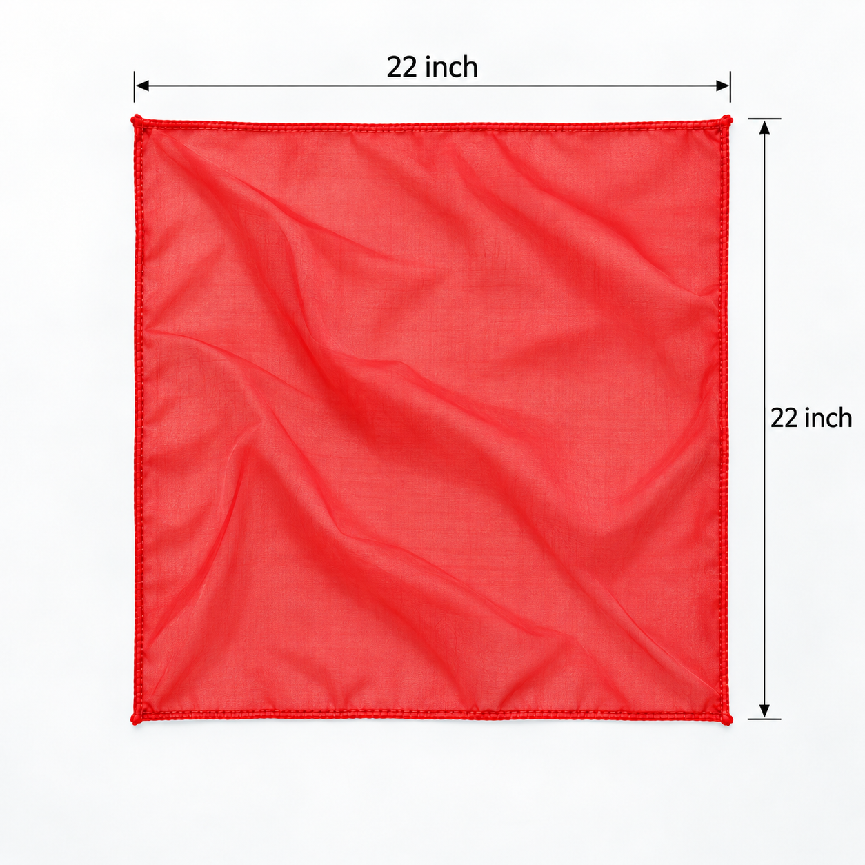 SILK 22 INCH PURE - Red
