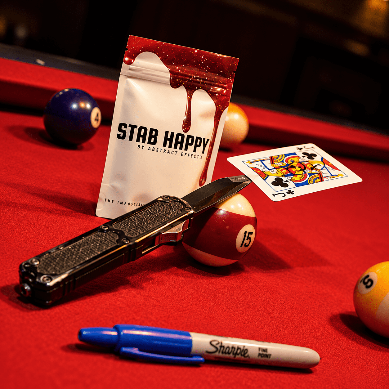 Stab Happy (Gimmicks and Online Instructions) by Abstract Effects