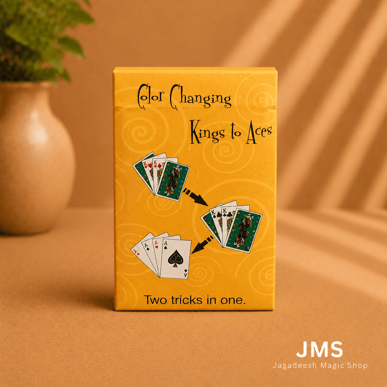 Color changing kings to aces