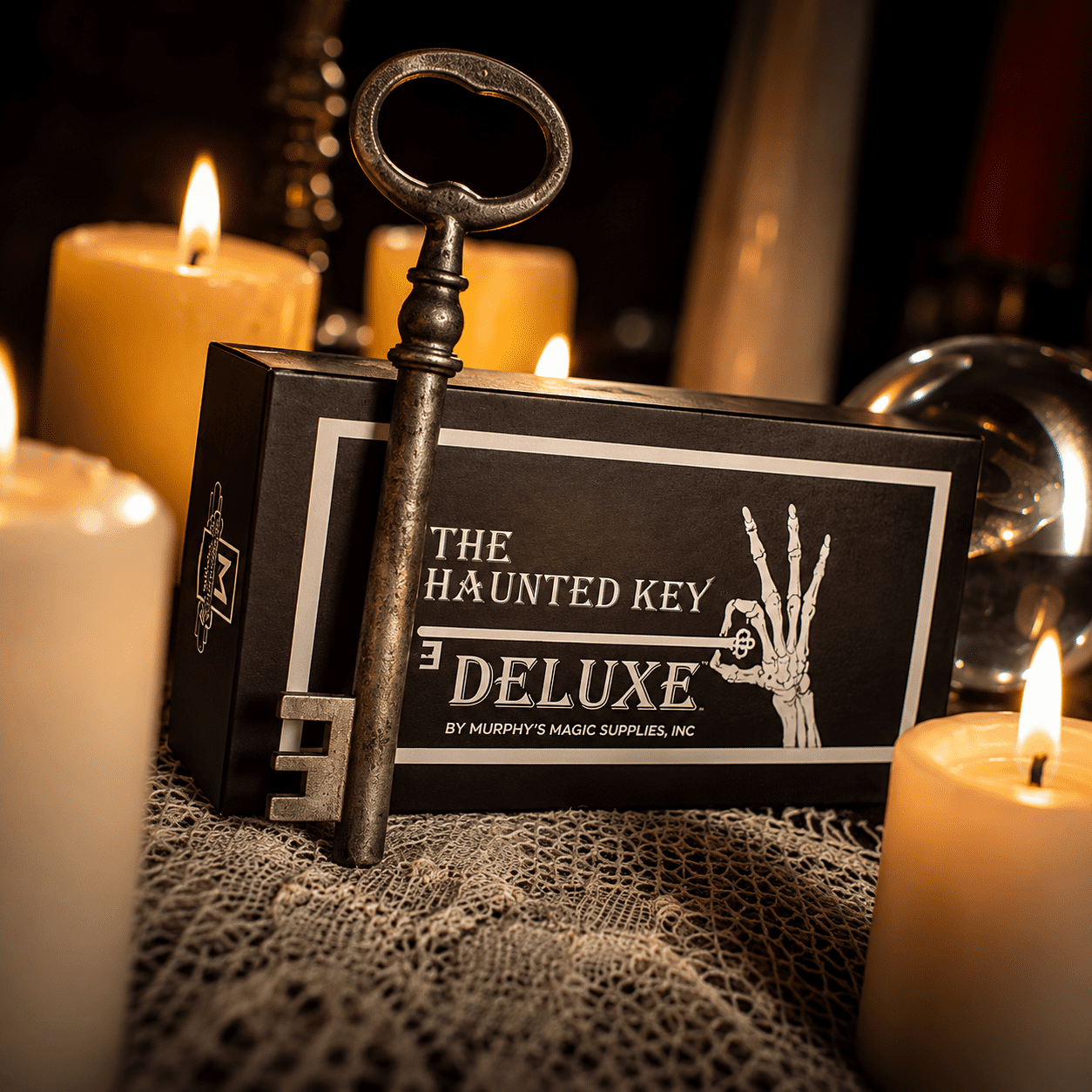 Haunted Key Deluxe (Gimmicks and Online Instruction) by Murphy's Magic