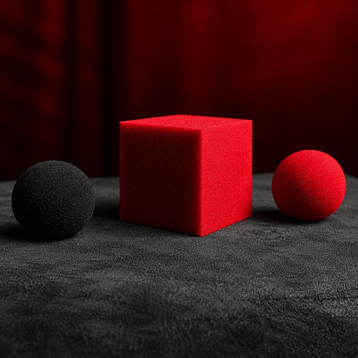 Magic Color Changing Sponge Ball to Square JUMBO