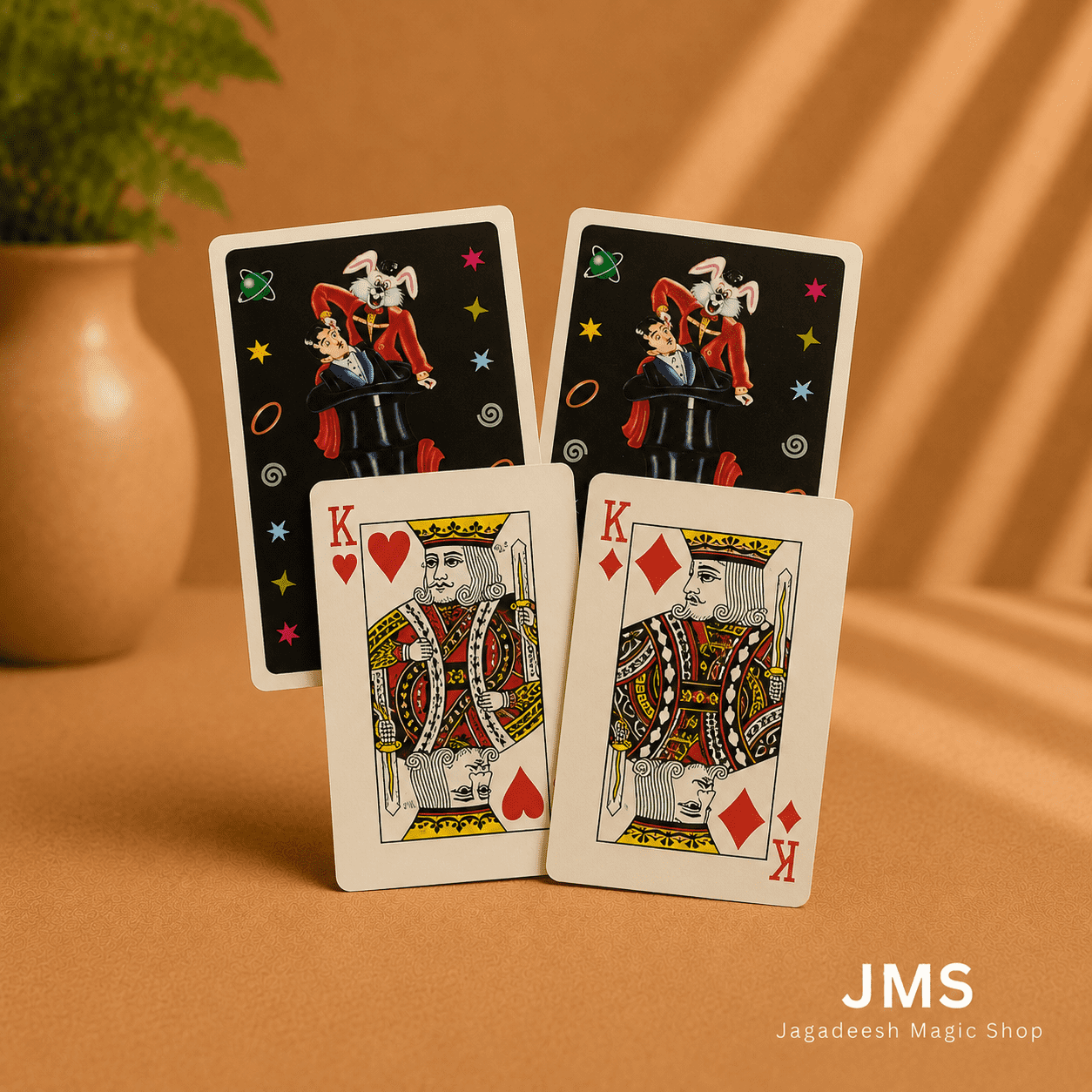 Color changing kings to aces
