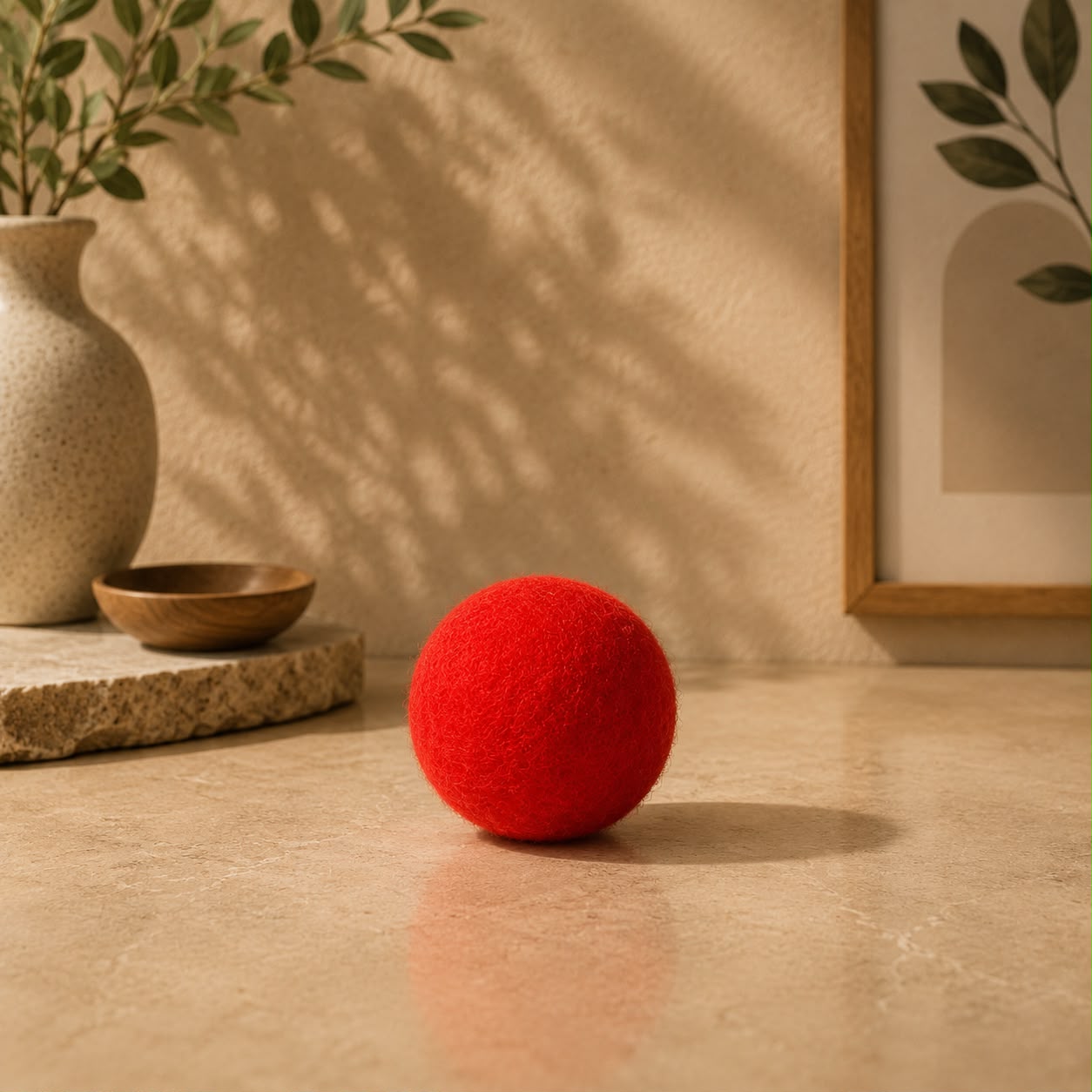 Sponge ball to Die Jumbo ( Red & White )